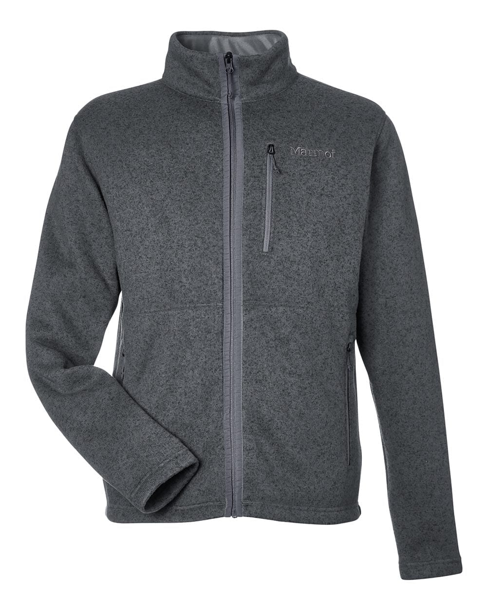 Marmot Fleece S / Steel Onyx Heather Marmot - Men's Drop Line Fleece Jacket
