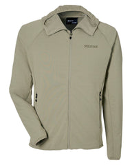 Marmot Fleece S / Vetiver Marmot - Men's Leconte Full Zip Hooded Jacket