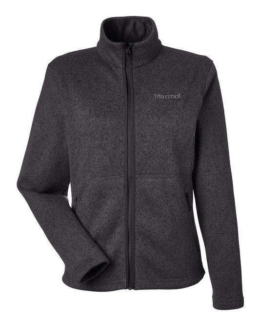 Marmot Fleece XS / Black Heather Marmot - Women's Drop Line Fleece Jacket