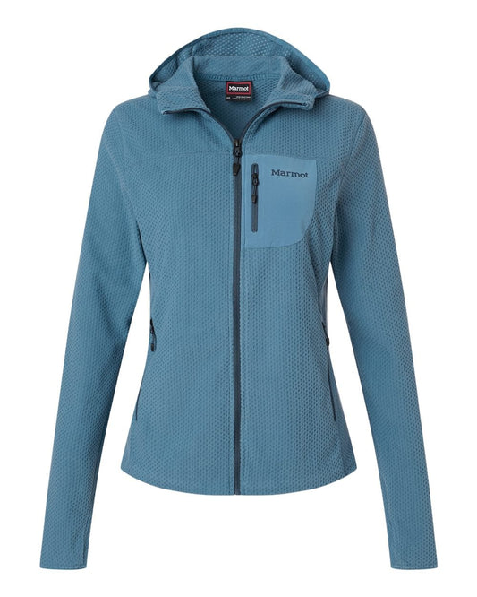 Marmot Fleece XS / Summer Storm Marmot - Women's Air Fleece Hooded Jacket