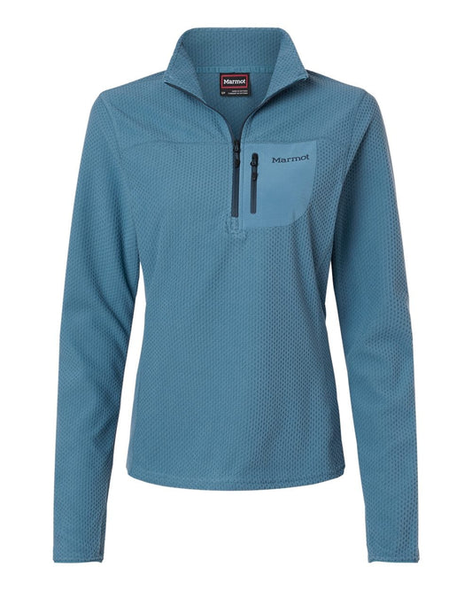 Marmot Fleece XS / Summer Storm Marmot - Women's Air Fleece Quarter-Zip Pullover