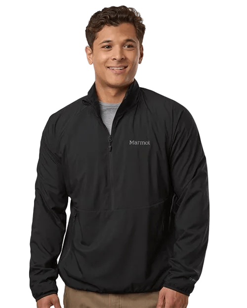 Marmot Outerwear Marmot - Men's Aerothermal Soft Shell Quarter-Zip Pullover