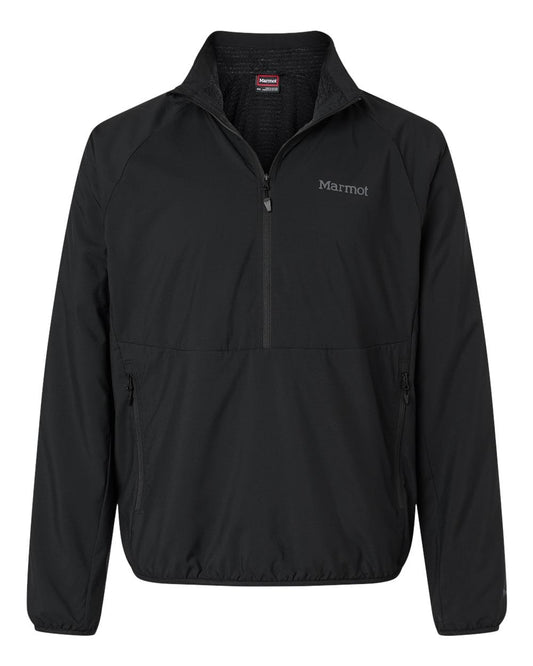 Marmot Outerwear S / Black Marmot - Men's Aerothermal Soft Shell Quarter-Zip Pullover