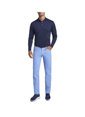 3-Day Swift Ship: Peter Millar - Men's Performance Long-Sleeve Jersey Polo