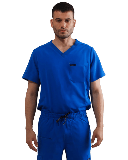 Members Only Scrubs Members Only - Men's Manchester 3-Pocket Scrub Top
