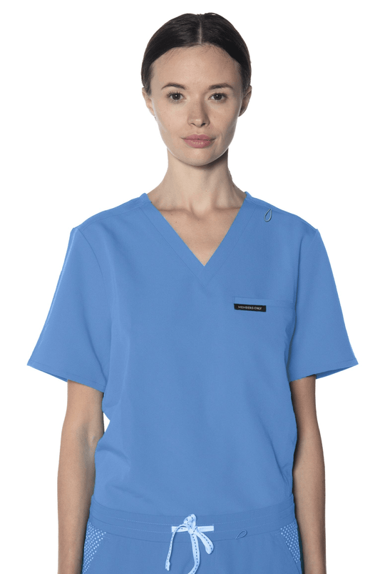 Members Only Scrubs Members Only - Women's Bari 1-Pocket Scrub Top