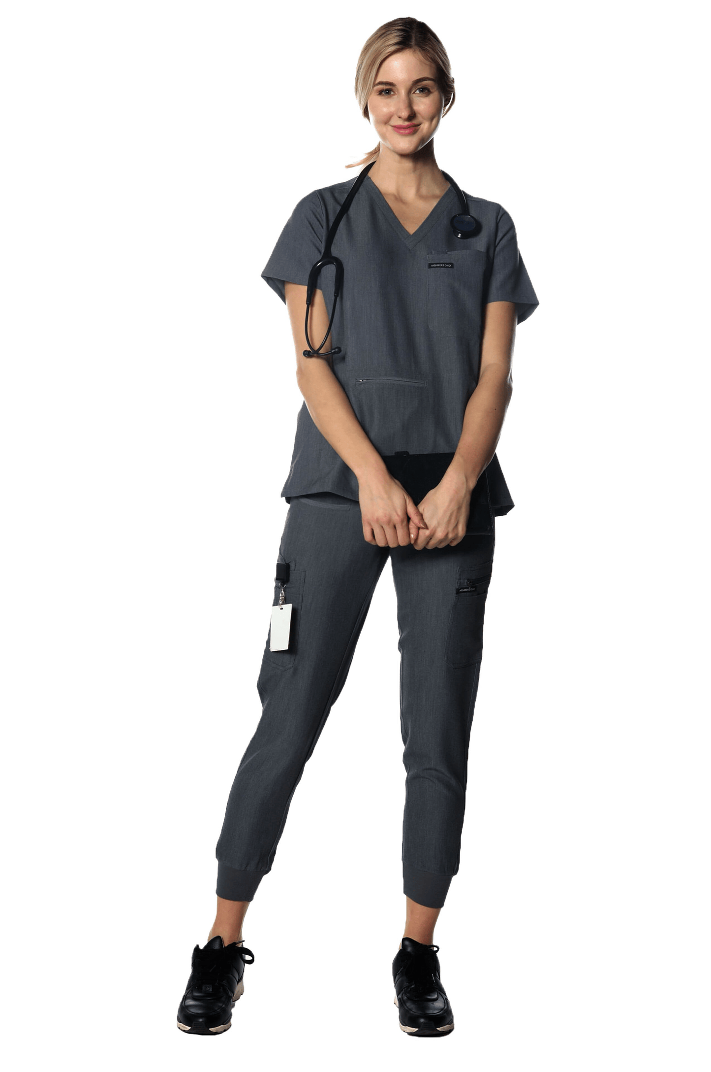 Members Only Scrubs Members Only - Women's Cordoba 5-Pocket Scrub Top