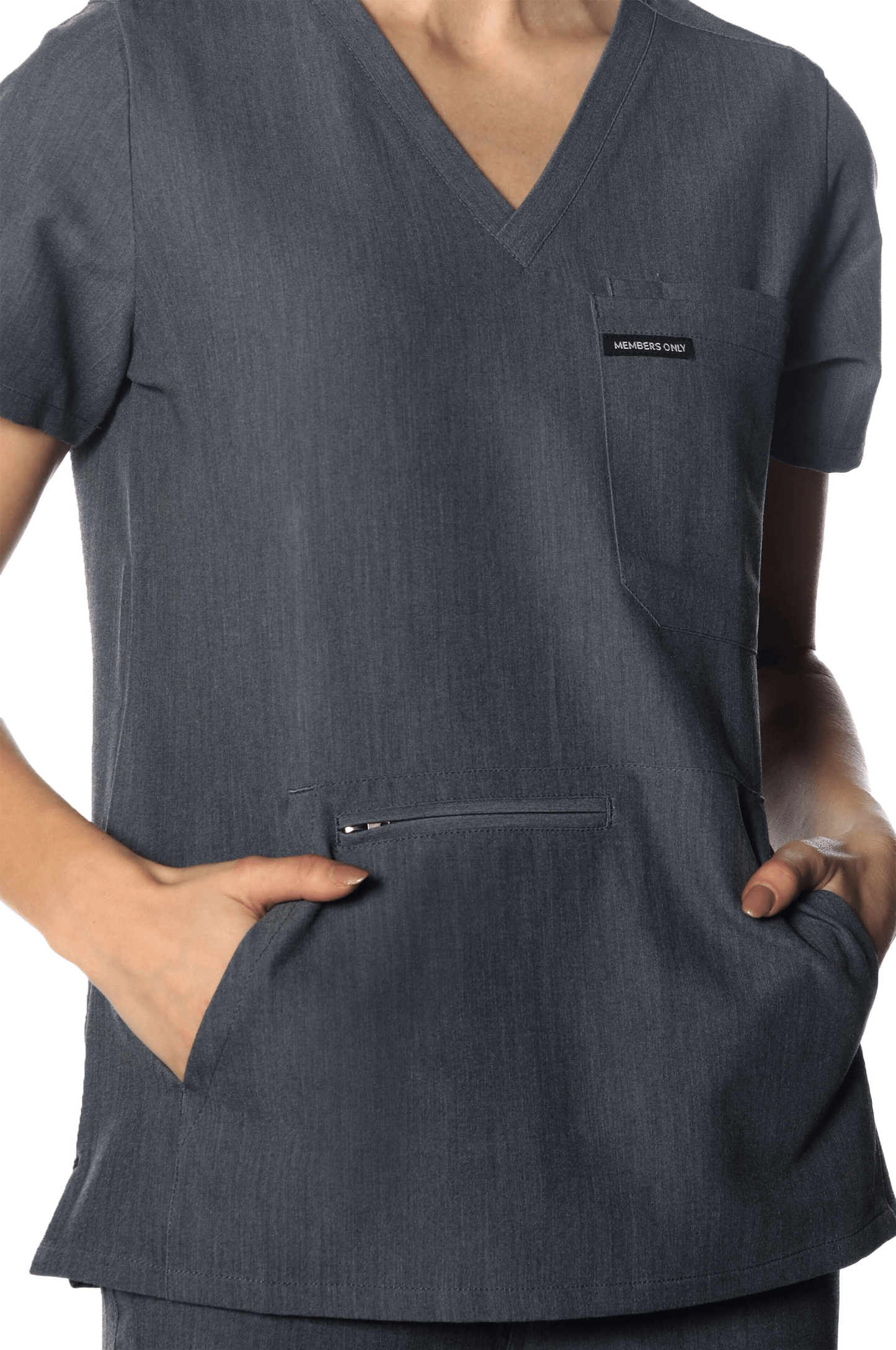 Members Only Scrubs Members Only - Women's Cordoba 5-Pocket Scrub Top