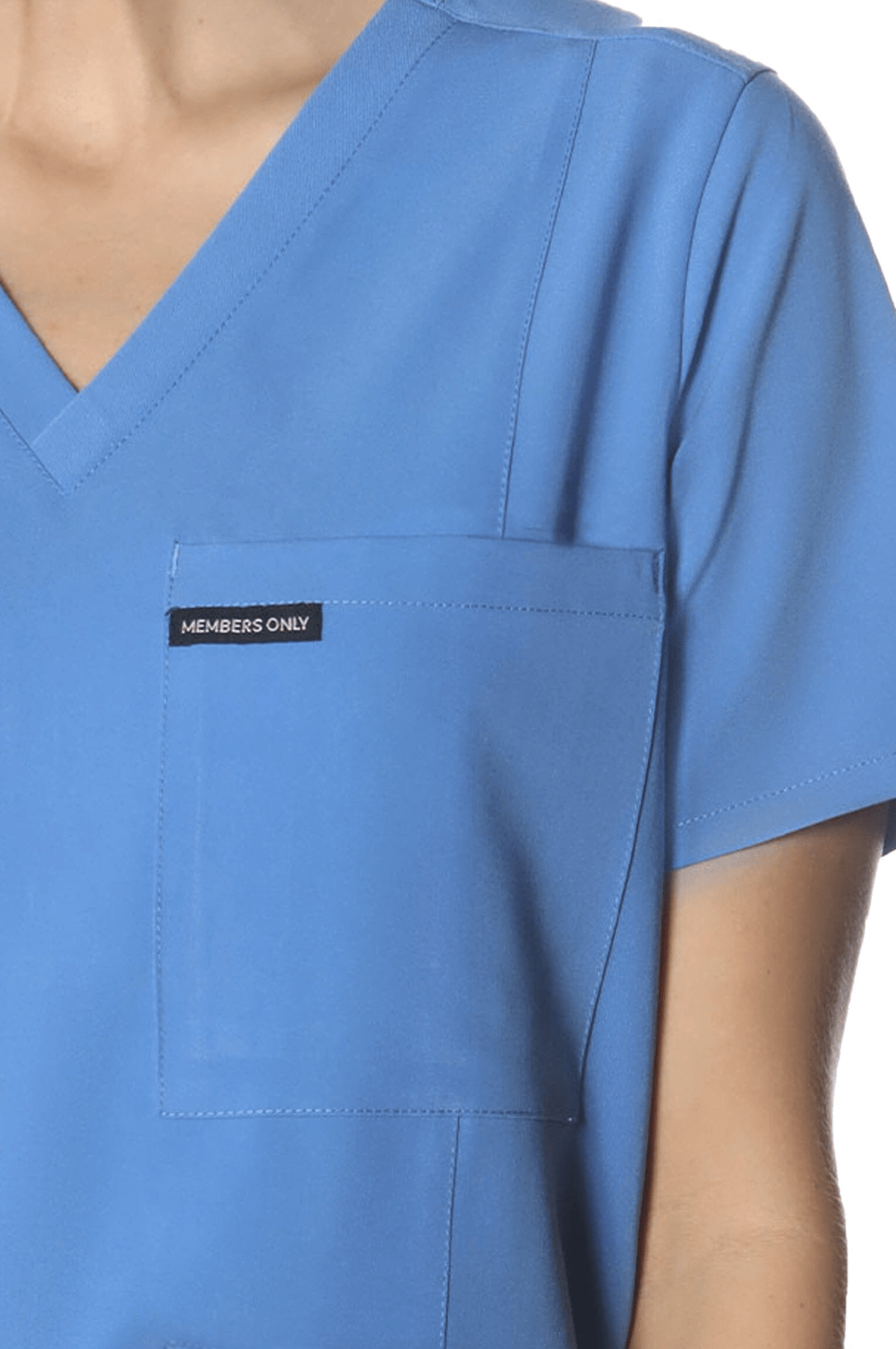 Members Only Scrubs Members Only - Women's Palermo 4-Pocket Scrub Top