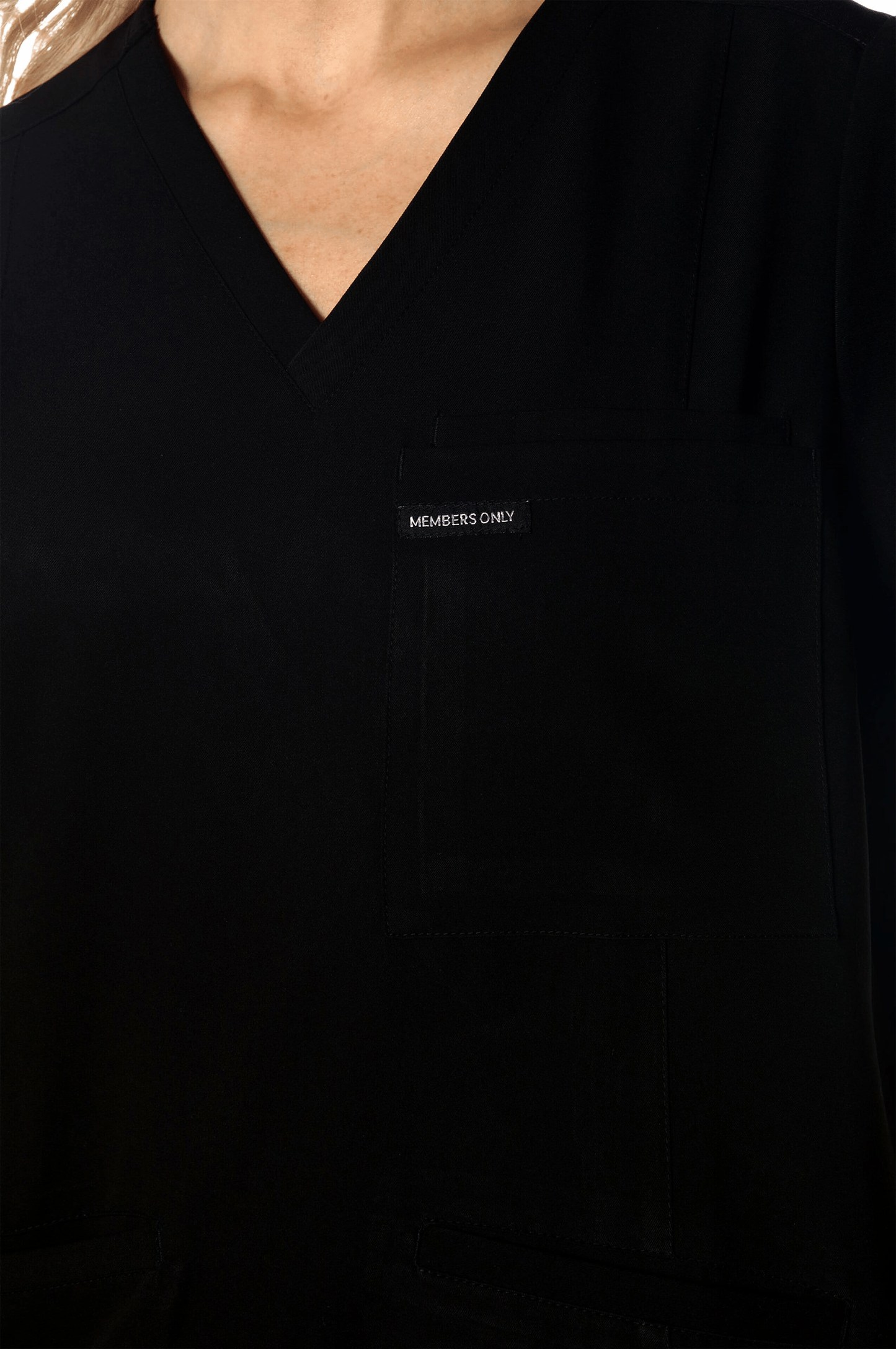 Members Only Scrubs Members Only - Women's Siena 5-Pocket Scrub Top