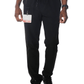 Members Only Scrubs S / Black Members Only - Men's Hampton Open Bottom Scrub Pants
