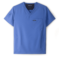 Members Only Scrubs S / Ceil Blue Members Only - Men's Manchester 3-Pocket Scrub Top