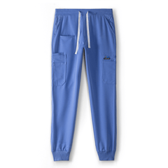 Members Only Scrubs S / Ceil Blue Members Only - Women's Valencia Jogger Short Scrub Pants