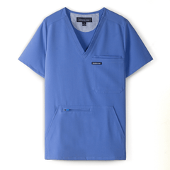 Members Only Scrubs XS / Ceil Blue Members Only - Women's Cordoba 5-Pocket Scrub Top