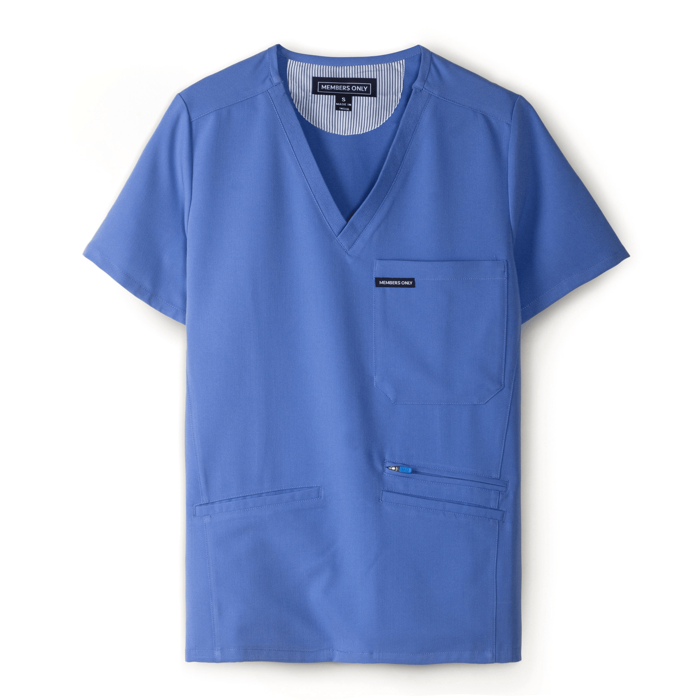 Members Only Scrubs XS / Ceil Blue Members Only - Women's Palermo 4-Pocket Scrub Top