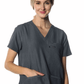 Members Only Scrubs XS / Graphite Members Only - Women's Siena 5-Pocket Scrub Top
