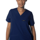 Members Only Scrubs XS / Navy Members Only - Women's Palermo 4-Pocket Scrub Top