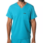 Members Only Scrubs XS / Teal Members Only - Men's Brighton 3-Pocket Scrub Top