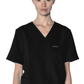 Members Only Scrubs XXS / Black Members Only - Women's Bari 1-Pocket Scrub Top