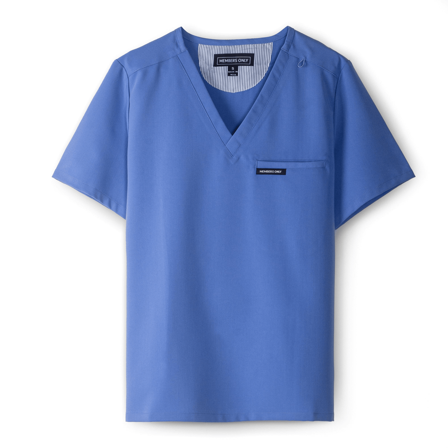 Members Only Scrubs XXS / Ceil Blue Members Only - Women's Bari 1-Pocket Scrub Top
