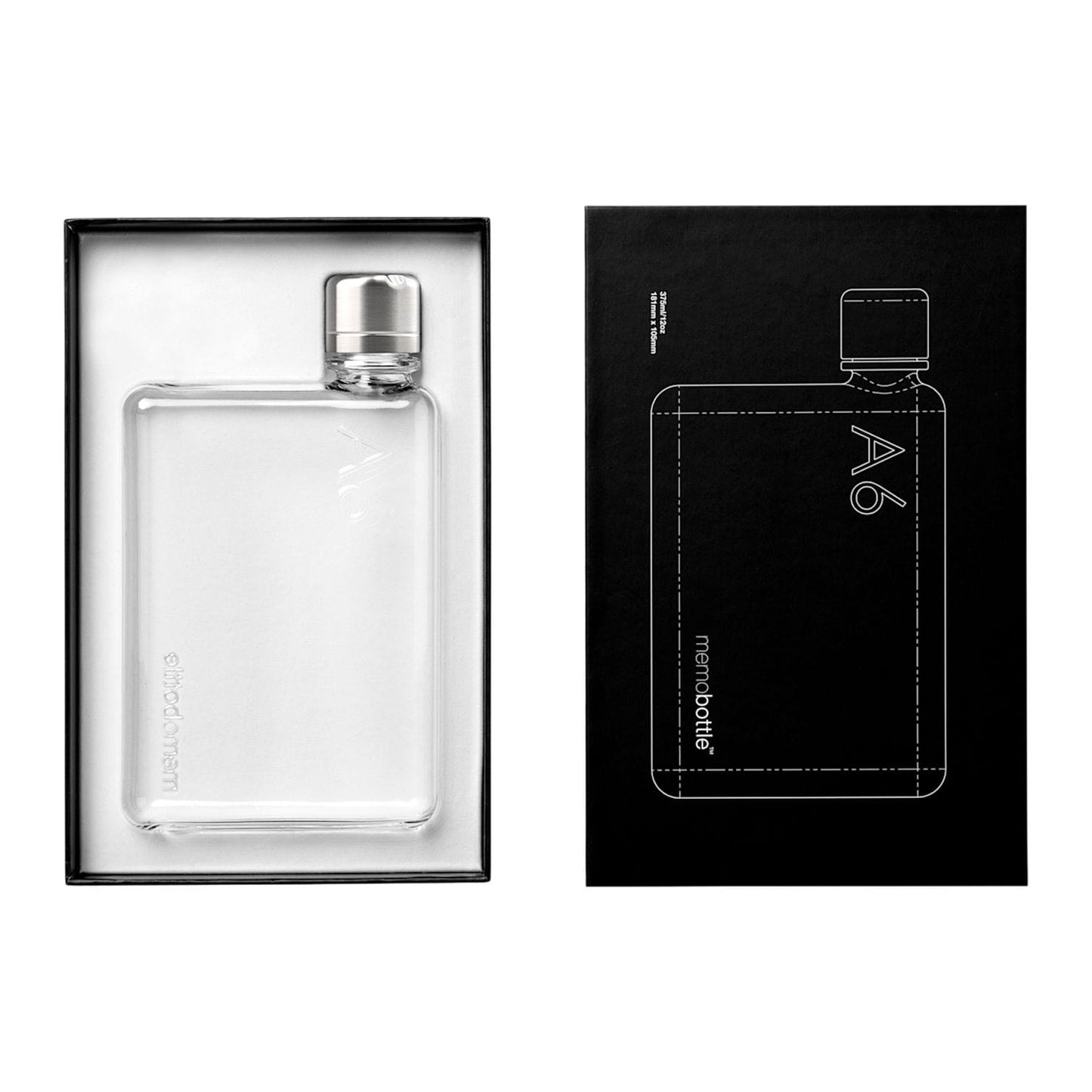 memobottle Drinkware One Size / Clear memobottle - A6 Tritan™ 12oz