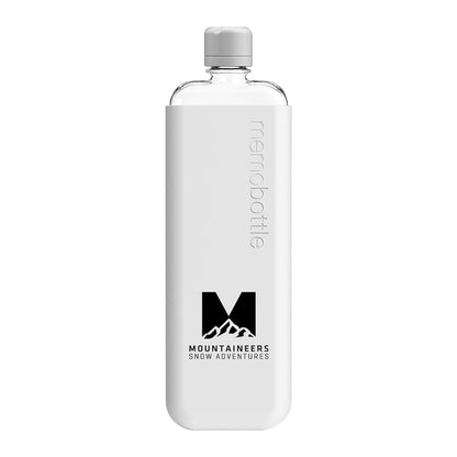 memobottle Drinkware One Size / Grey memobottle - Slim Tritan™ 15oz with Silicone Sleeve