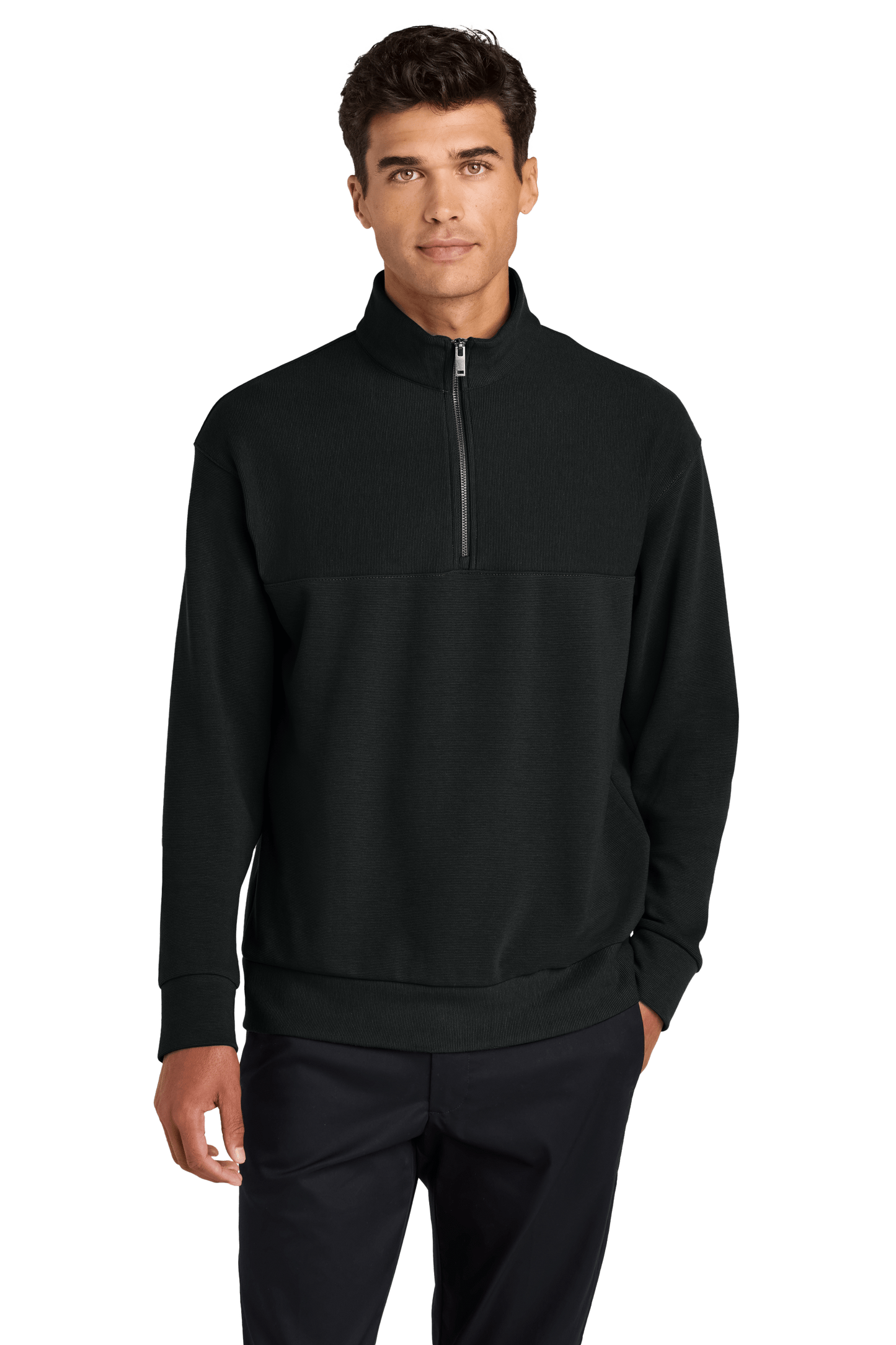 Mercer+Mettle Layering Mercer+Mettle - Men's Linear Texture 1/4-Zip