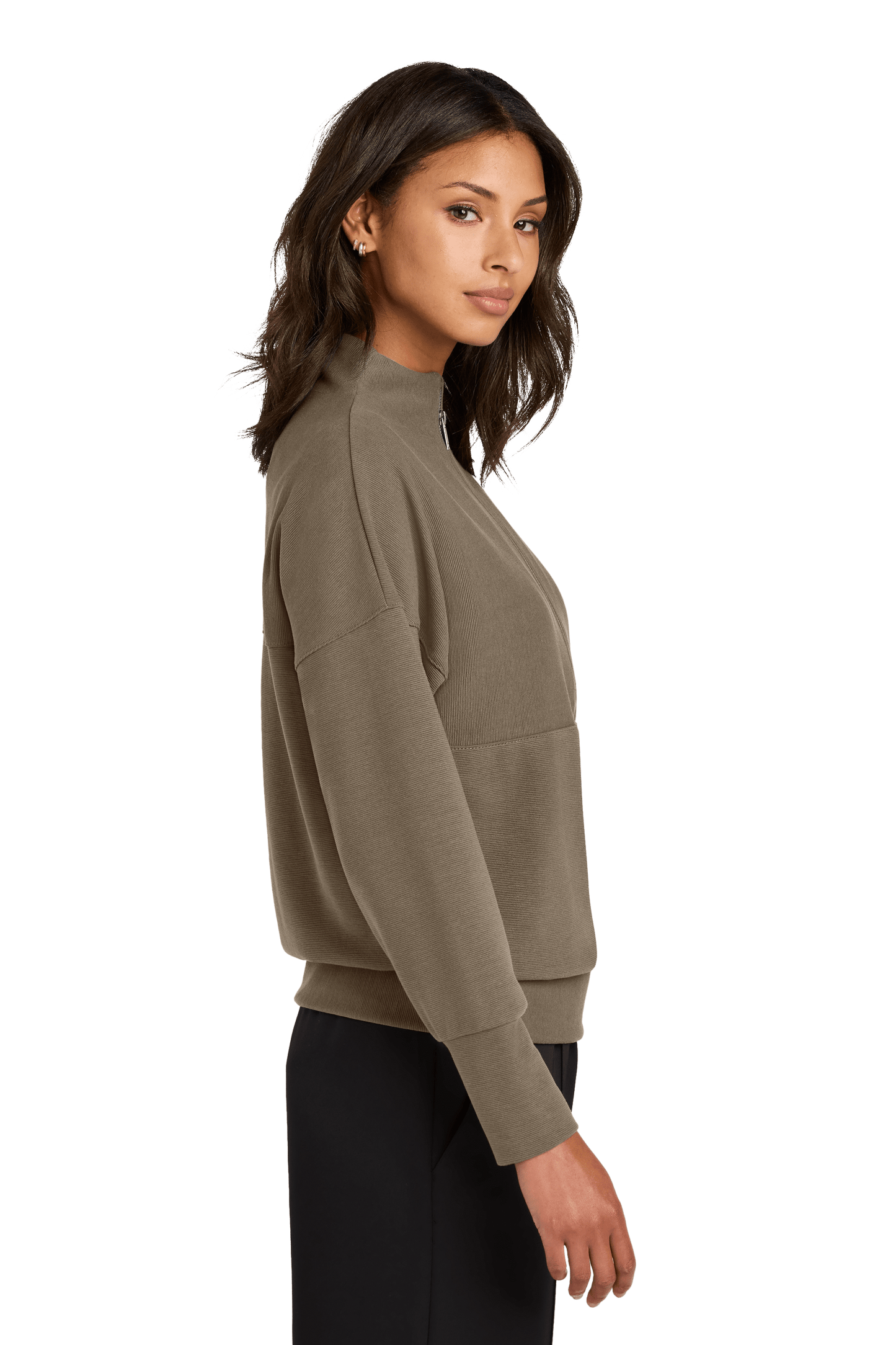 Mercer+Mettle Layering Mercer+Mettle - Women's Linear Texture 1/4-Zip