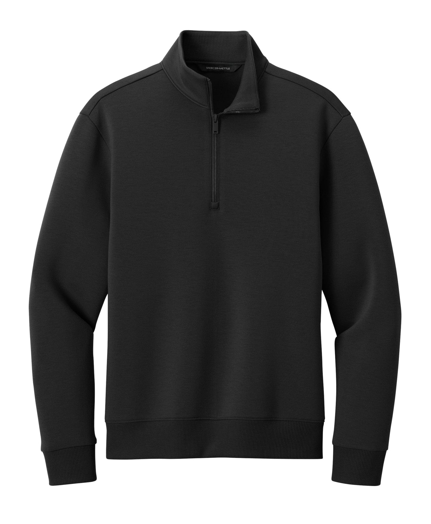 Mercer+Mettle Layering XS / Deep Black Mercer+Mettle - Men's Soft Spacer 1/4-Zip