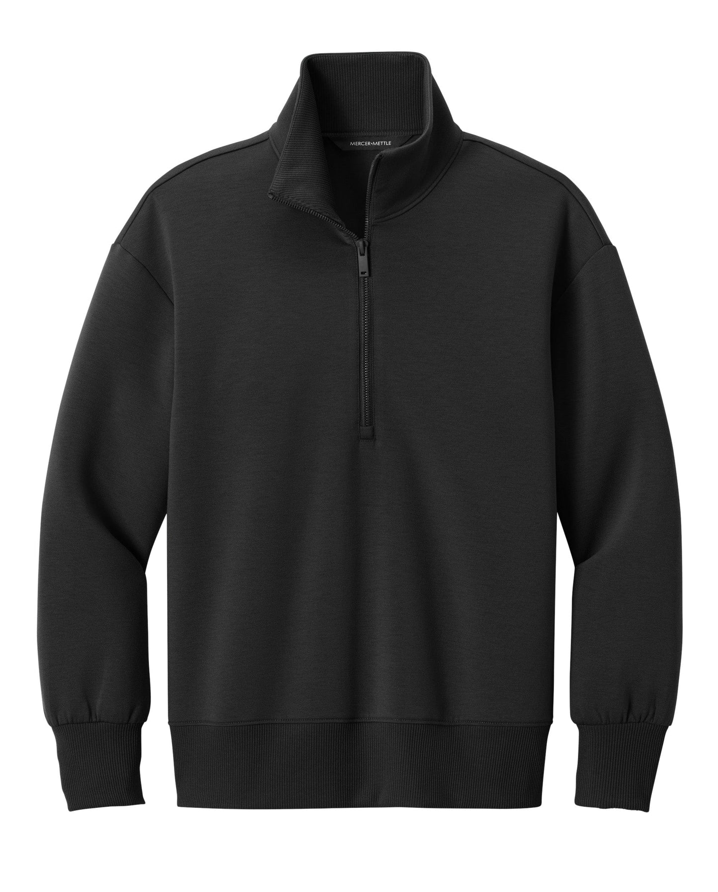 Mercer+Mettle Layering XS / Deep Black Mercer+Mettle - Women's Soft Spacer 1/4-Zip