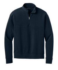 Mercer+Mettle Layering XS / Night Navy Mercer+Mettle - Men's Linear Texture 1/4-Zip