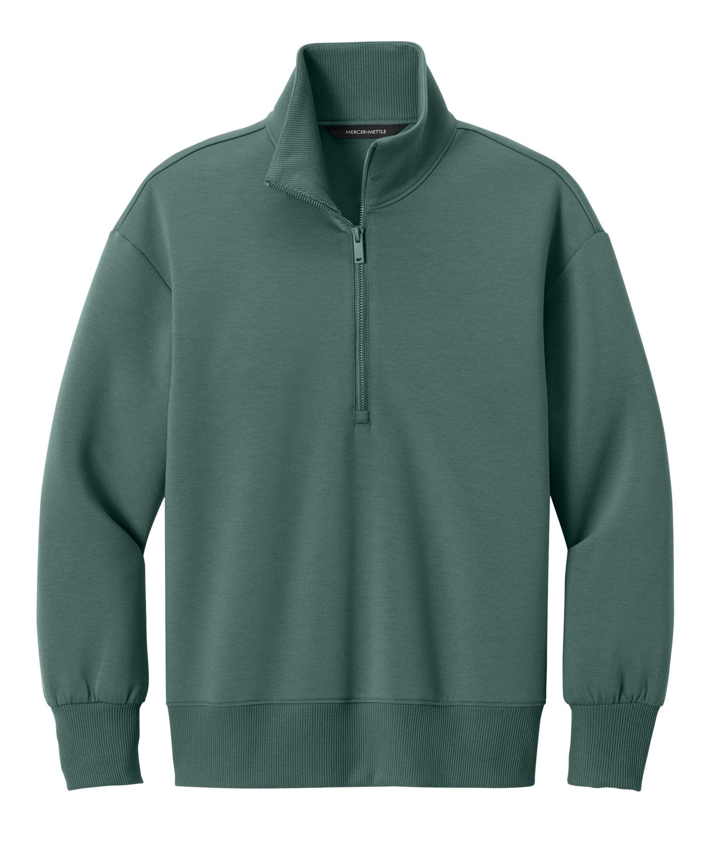 Mercer+Mettle Layering XS / Silver Pine Mercer+Mettle - Women's Soft Spacer 1/4-Zip