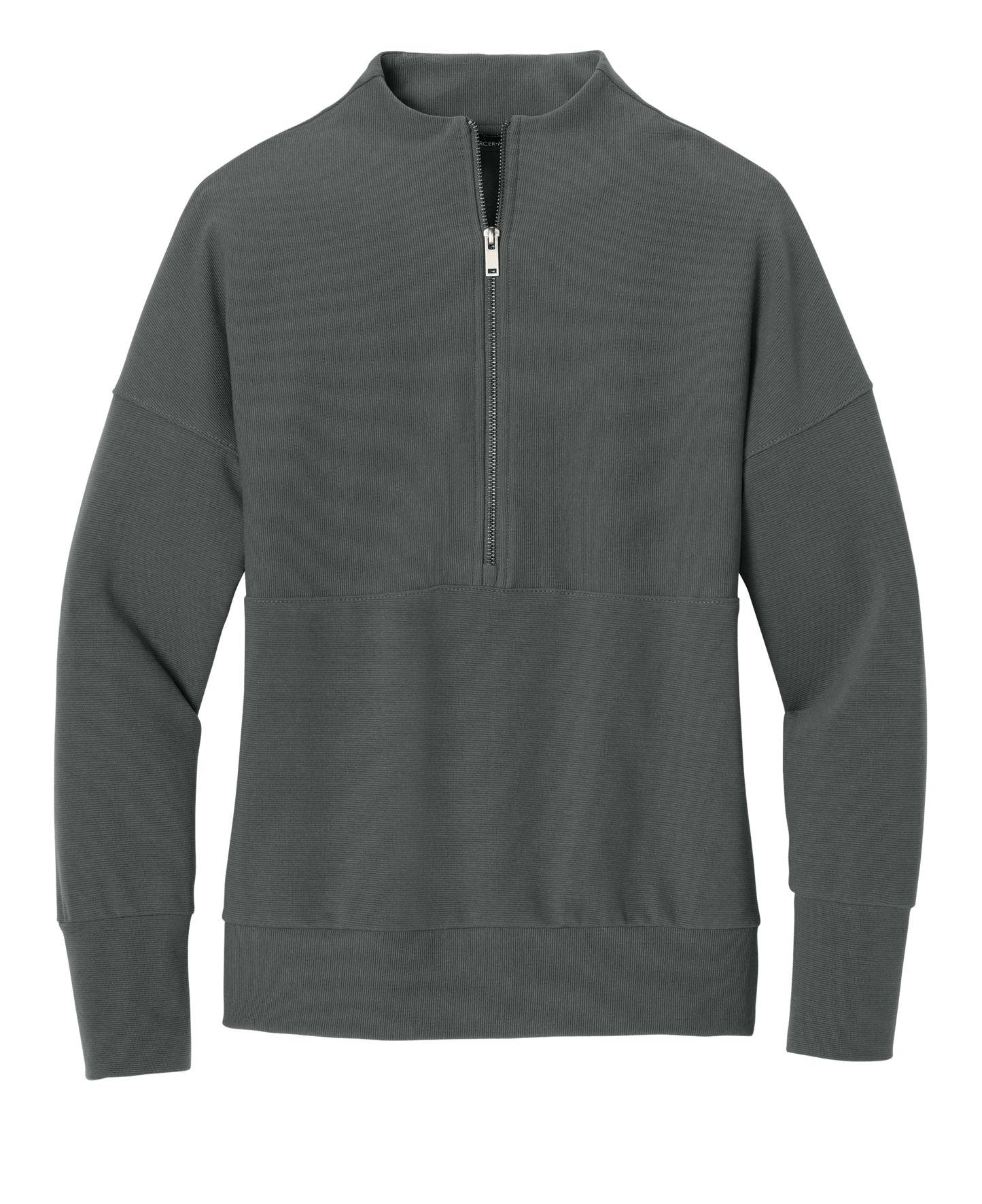 Mercer+Mettle Layering XS / Storm Grey Mercer+Mettle - Women's Linear Texture 1/4-Zip