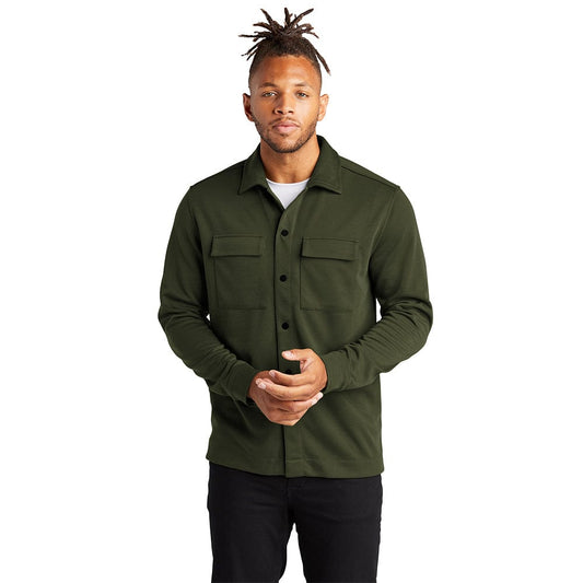Mercer+Mettle Outerwear Mercer+Mettle - Men's Double-Knit Snap Front Jacket
