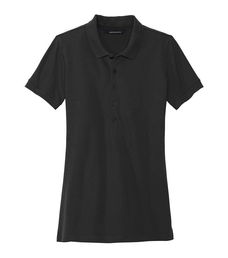 Mercer+Mettle Polos XS / Deep Black Mercer+Mettle - Women's Stretch Heavyweight Pique Polo