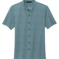 Mercer+Mettle Polos XS / Parisian Blue Heather Mercer+Mettle - Men's Stretch Pique Full-Button Polo
