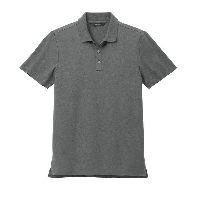 Mercer+Mettle Polos XS / Storm Grey Mercer+Mettle - Men's Stretch Pique Polo
