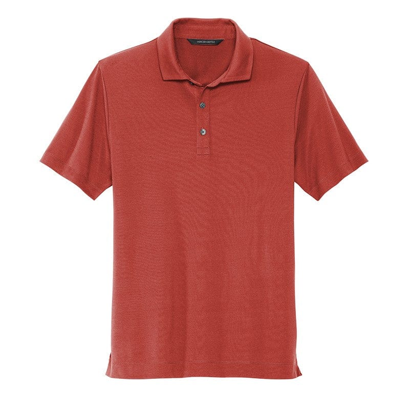 Mercer+Mettle Polos XS / Terracotta Mercer+Mettle - Men's Stretch Jersey Polo