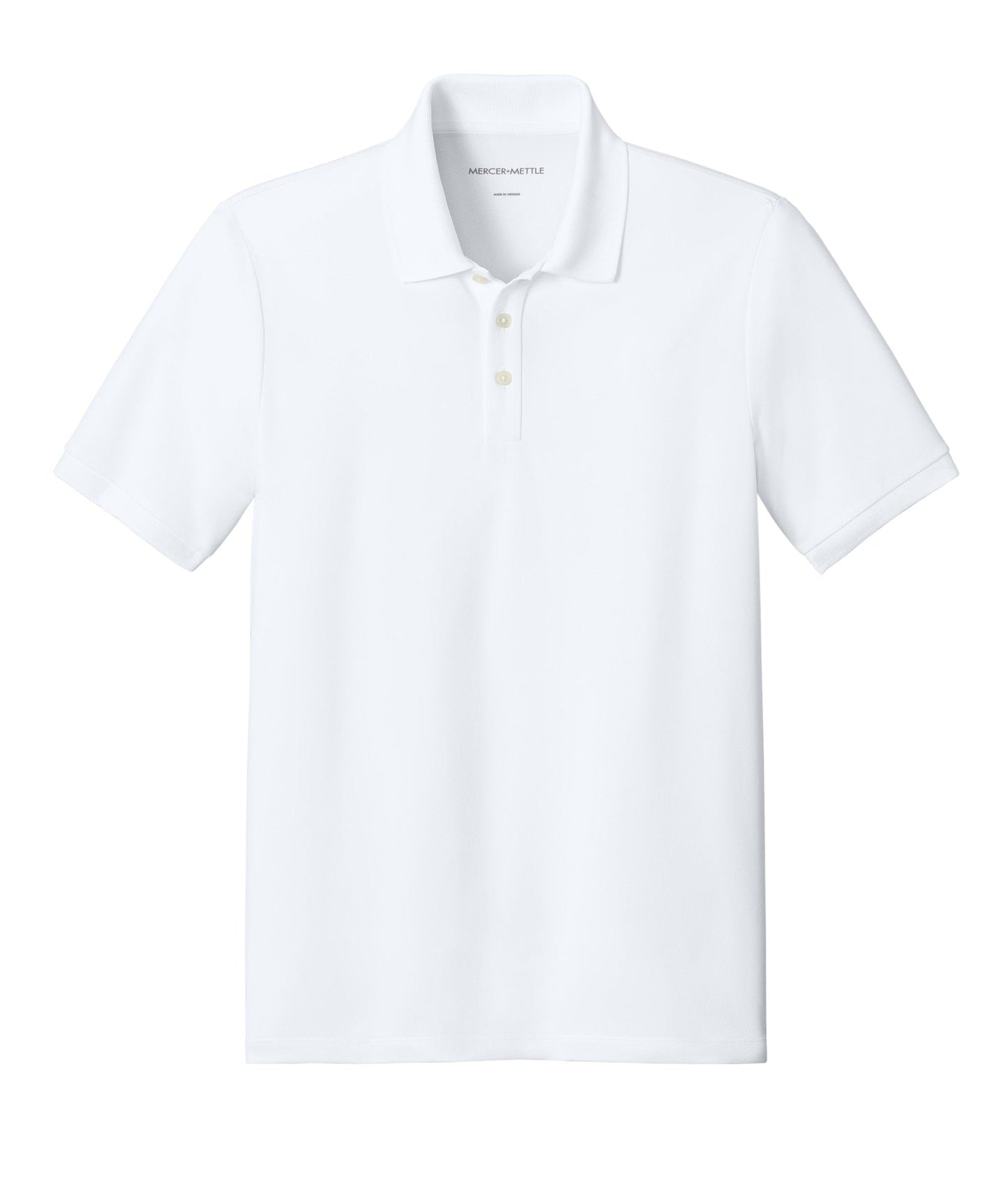 Mercer+Mettle Polos XS / White Mercer+Mettle - Men's Everyday Performance Polo