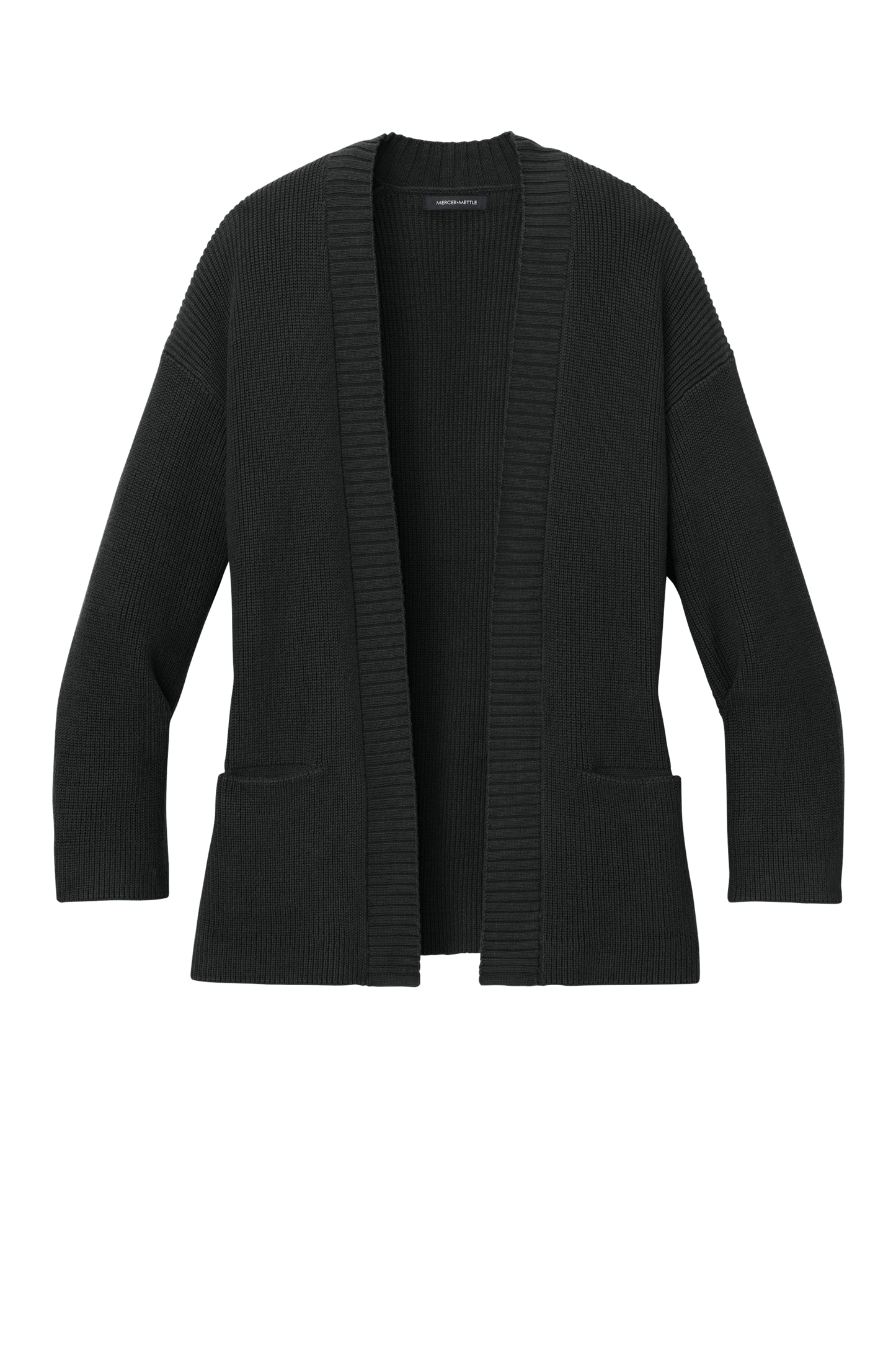 Mercer+Mettle Sweaters XS / Deep Black Mercer+Mettle - Women's Open Cardi