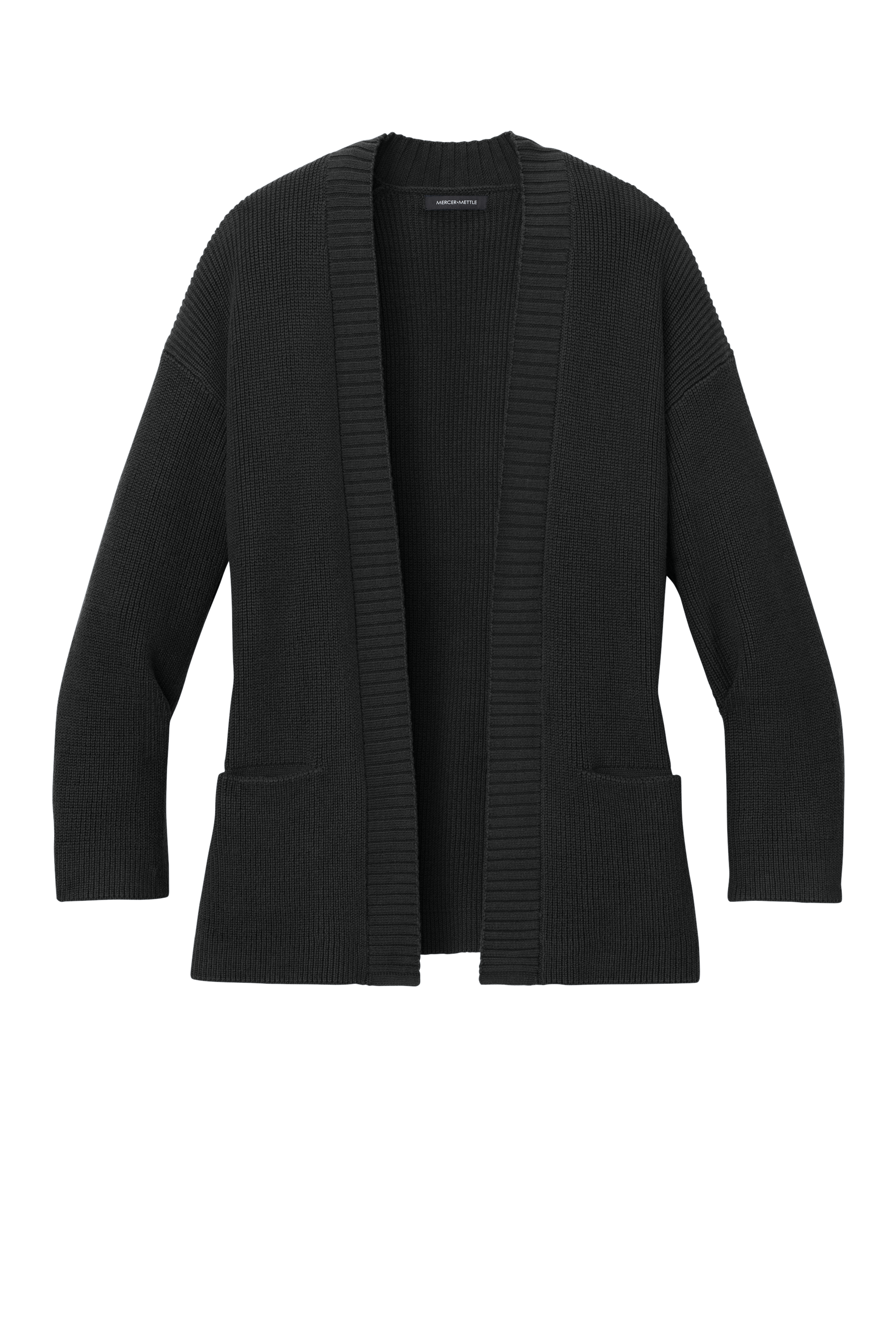 Mercer+Mettle Sweaters XS / Deep Black Mercer+Mettle - Women's Open Cardi