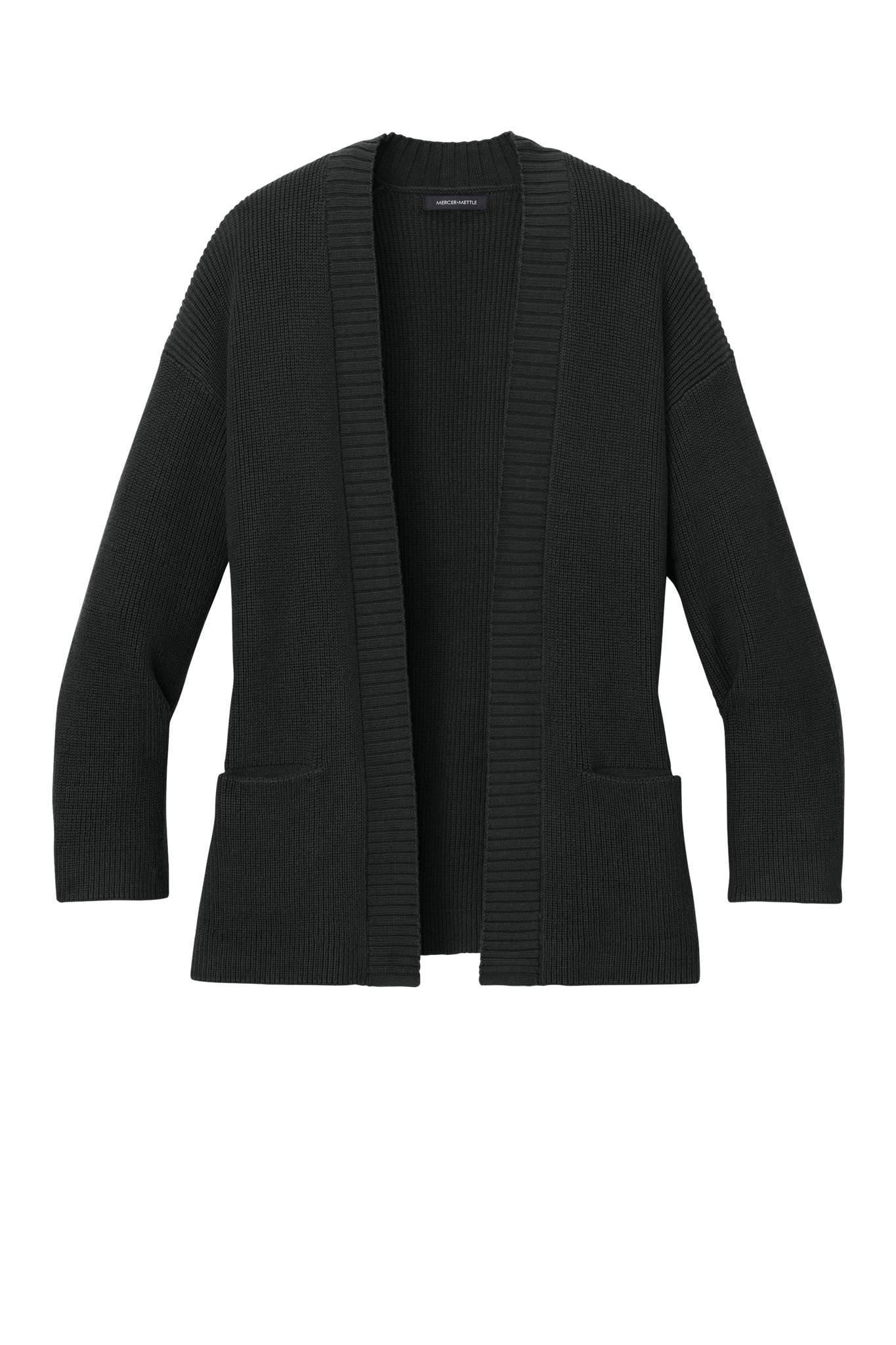 Mercer+Mettle Sweaters XS / Deep Black Mercer+Mettle - Women's Open Cardi