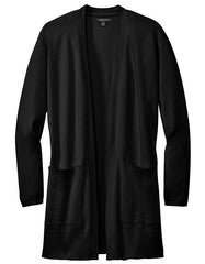 Mercer+Mettle Sweaters XS / Deep Black Mercer+Mettle - Women's Open-Front Cardigan Sweater