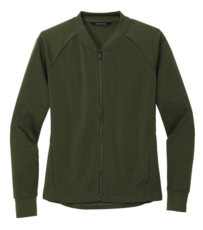 Mercer+Mettle Sweatshirts XS / Townsend Green Mercer+Mettle - Women's Double-Knit Bomber