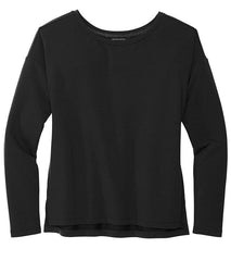 Mercer+Mettle T-Shirts XS / Deep Black Mercer+Mettle - Women's Stretch Drop Shoulder Pullover