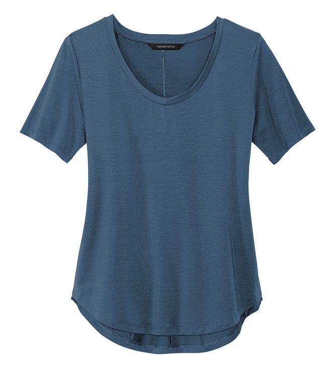 Mercer+Mettle T-Shirts XS / Insignia Blue Mercer+Mettle - Women's Stretch Jersey Relaxed Scoop