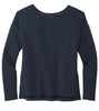 Mercer+Mettle T-Shirts XS / Night Navy Mercer+Mettle - Women's Stretch Drop Shoulder Pullover