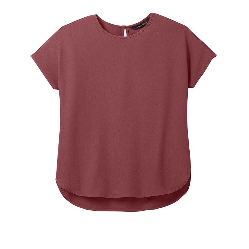 Mercer+Mettle Woven Shirts 2XL / Rosewood Mercer+Mettle - Women's Stretch Crepe Crew