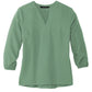 Mercer+Mettle Woven Shirts 2XL / Sage Mercer+Mettle - Women's Stretch Crepe 3/4-Sleeve Blouse