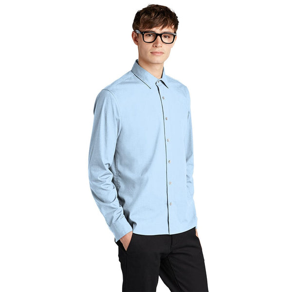 Mercer+Mettle Woven Shirts Mercer+Mettle - Men's Long Sleeve Stretch Woven Shirt